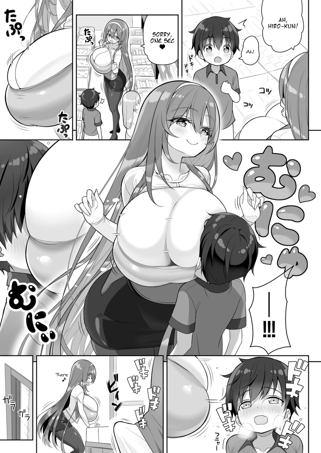 Hentai Manga Comic-Getting Squeezed Down There By Big Breasted Onee-san's!?-Read-13